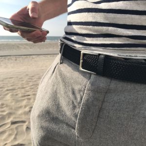 Elastische Riemen Stretch Riem Gevlochten Riemen