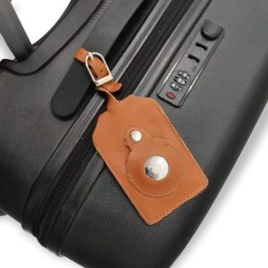 3200 Tan Kofferlabel Airtag Bagagelabel