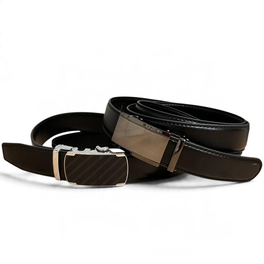Luxe Automatische PU Vegan Riemen Set – 2-Pack – 3.5 cm Breed – Inkortbaar